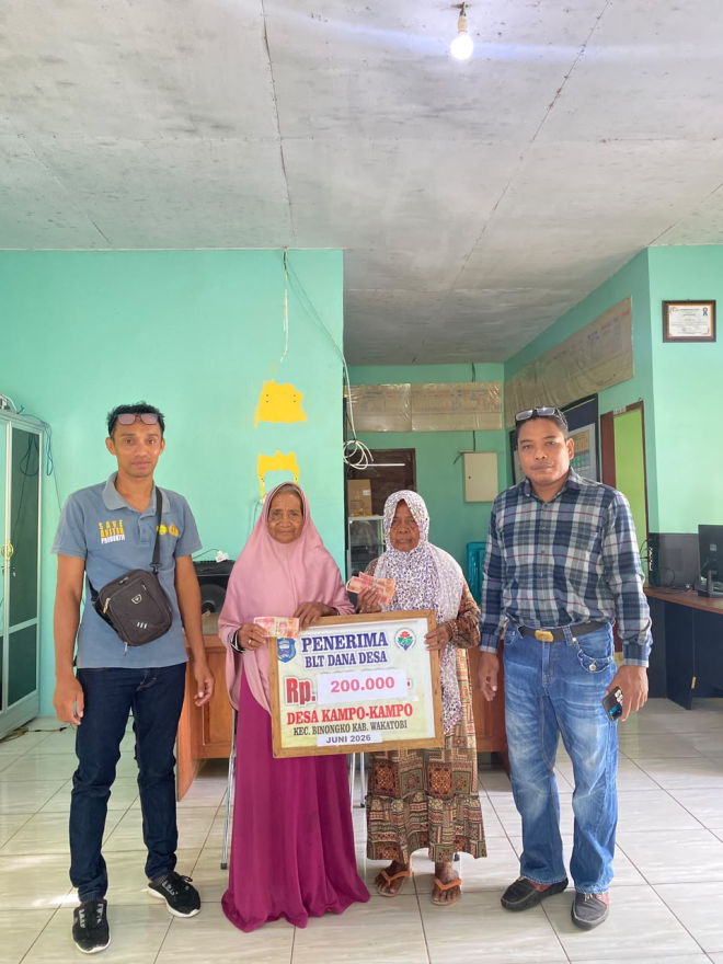 Bantuan Langsung Tunai Dana Desa (BLT-DD) UNTUK ALOKASI BULAN JULI